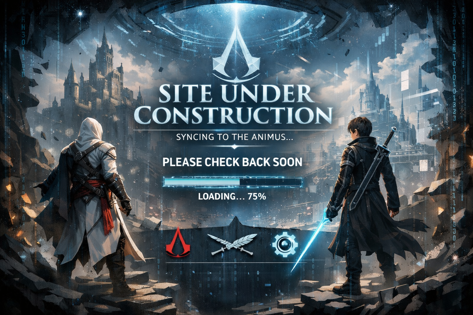 ChatGPT Image Creation - Mix with Assassin Creed and SAO